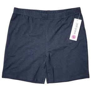 Total Girl Black Bike Shorts Size L 14 Athletic Sports Casual Vacation Vibes NWT - Picture 1 of 3