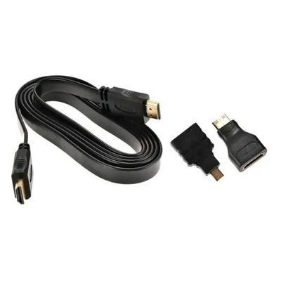 1080P HDMI Cable & HDMI to Mini & Micro Adaptor Set for Android Tablet PC TV D - Image 1 of 4