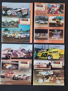 Lotto 4 programmi modificati rivista Dirt Trackin' 1999, Johnson/Hebing/Berger - Foto 1 di 17