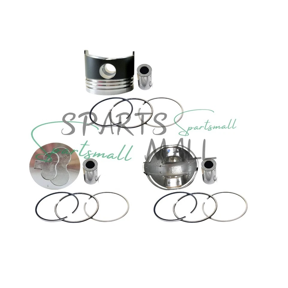 L3E Piston & Piston Ring Set STD For Mitsubishi L3E Engine Pin:18/21mm Foto 1 de 1