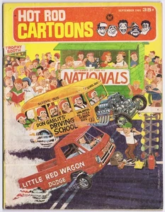 HOT ROD CARTOONS # 6 US Comic Mag 1965 Alex Toth - Bild 1 von 2