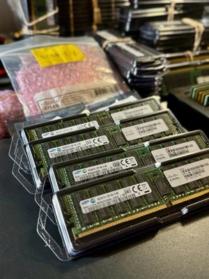 LOT 64gb (4x 16gb) PC4-2133 (Cisco UCS-MR-1X162RU) Samsung RDIMM DDR4 - Image 1 of 4