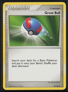Pokémon Great Ball #85/100 Stormfront Near Mint or Better - Picture 1 of 2