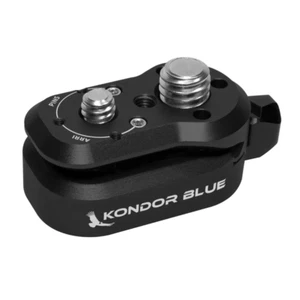 Kondor Blue Mini Lock Schnellwechselplatten für Profi Kamera, schwarz - Bild 1 von 5