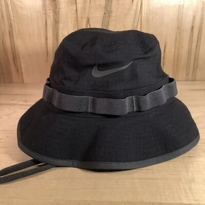 NIKE APEX DRI-FIT BUCKET HAT HERREN MEDIUM UNISEX SCHWARZ GRAU NEU - Bild 1 von 7