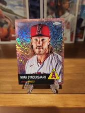 2022 Topps Chrome Platinum Noah Syndergaard Rose Gold Mini Diamond 02/75