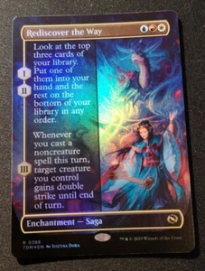 Rediscover The Way - Foil - Borderless - TDM - MTG - EN - NM - 0388 - Picture 1 of 1