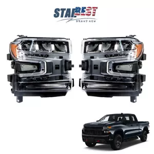 Par de faros LED izquierda+derecha para Chevrolet Silverado 1500 2019-2020 - Imagen 1 de 10