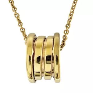 BVLGARI Necklace K18 yellow gold B-zero.1 used - Picture 1 of 9
