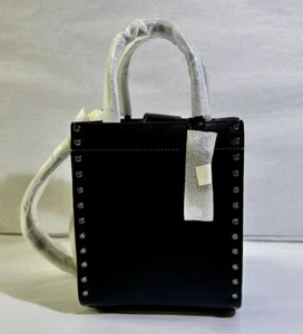 Coach Mini Cashin Tote Bag handschuhgegerbtes Leder Kristallnieten - Bild 1 von 13