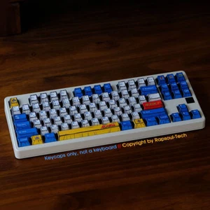 Manga GUNDAM Anime Keycaps Set PBT Cherry Profile For MX Mechanical Keyboards - Picture 1 of 12