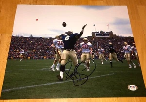 Jerome Bettis Notre Dame Fighting Irish Signed Autographed 11x14 Photo PSA B - Picture 1 of 1