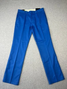 Sligo Golf Pants Mens 32 Blue Relaxed Fit Straight Leg Stretch Performance - Picture 1 of 11
