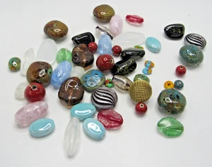 Lote de cuentas de piedra mixtas para hacer joyas lote #JL2 - Imagen 1 de 9