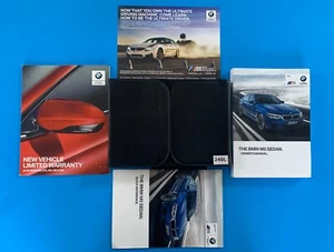2018 BMW (F90) M5 M 5 Sedan Owners Manuals Warranty Book Set, OEM M Case - MY 18 - Picture 1 of 11