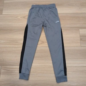 Spalding Gray Jogger Sweatpants Boys Size Large (14/16) Slash Pockets Logo - Picture 1 of 10