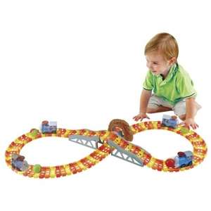 Play Go Under Tunnel Train Tracks Set Kids Toy  Xmas Tree Gift NEW - Picture 1 of 3