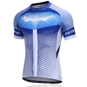 Cycling Jersey Bike Clothing Breathable Short Sleeve Bicycle Jerseys Shirt - Picture 1 of 4