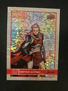 21-22 Marvel Annual Captain Britain Silver Foil Variant - Bild 1 von 2