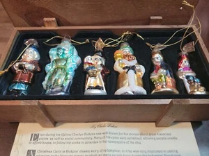 6 Thomas Pacconi Classics Collection Christmas Ornaments Christmas Carol - Picture 1 of 10