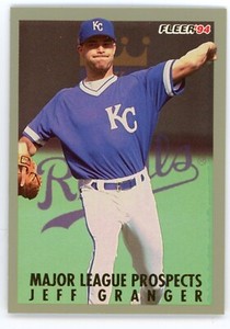 1994 Fleer Major League Prospects Jeff Granger Card #12
