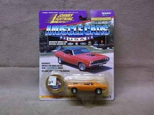 JL JOHNNY LIGHTNING 1996 MUSCLECARS USA ORANGE 1970 70 DODGE CHALLENGER MOPAR - Picture 1 of 3