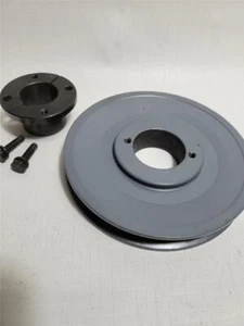 Cinturones de polea BK57H 1/2"" y 5/8"" de 5,45"" con buje H para eje pulgada métrica PTO a26 - Imagen 1 de 2