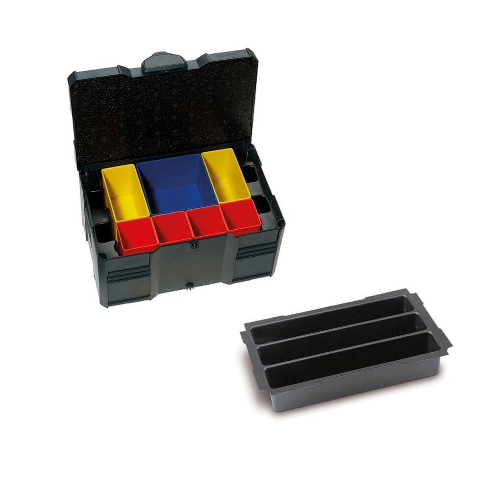 Tanos MINI Systainer T-Loc III - Boxeneinsatz - 3-fach - anthrazit - Nr.  805908 - Bild 1 von 1
