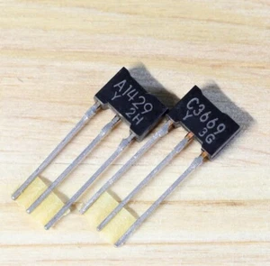 2 Paar Toshiba 2SA1429Y + 2SC3669Y A1429 C3669 Transistoren - Bild 1 von 3