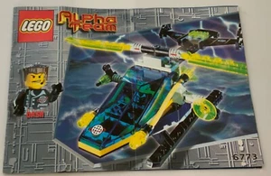 2001 Lego Alpha Team 6773 Alpha Team Helicopter Instruction Booklet Only - Picture 1 of 1