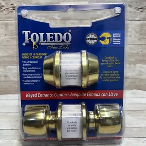 Toledo Catenaccio Singolo Cilindrico Ottone Lucidato CV1501-MA-US3 - Foto 1 di 7