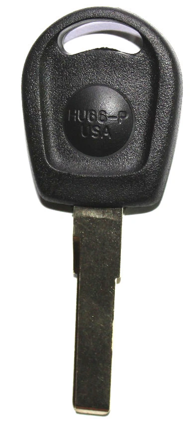 NEW FOR AUDI & VOLKSWAGEN HIGH SECURITY UNCUT KEY BLANK - MADE IN USA HU66-P - Image 1 of 1