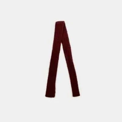 Cachecol feminino de malha fina aparência de lã primavera longa sólido envoltório decorativo para pescoço - Imagem 1 de 4