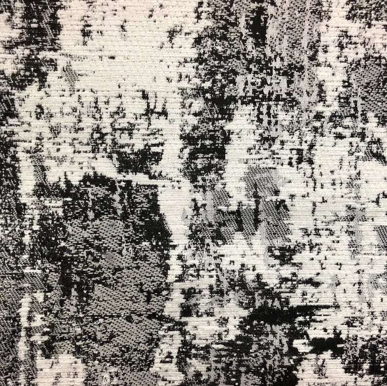 54" Wide Charcoal Gray Textura drapery linen upholstery fabric BY THE YARD - Image 1 of 1