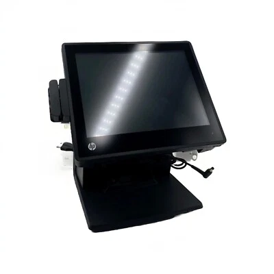 HP RP7 7800 i5 All-In-One 15" Touch Retail Payment Terminal & Stand Windows 10 - Image 1 of 4