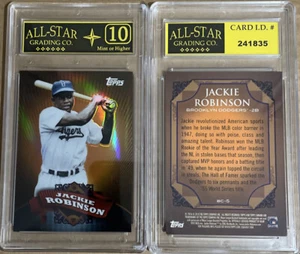 JACKIE ROBINSON 2010 TOPPS CHROME #BC5 CLASSIFICATO ASG 10 COME NUOVO #H - Foto 1 di 1