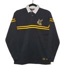 Vintage NFL Kids Pittsburgh Steelers 1960's Logo Polo Reebok Shirt Large 14/16