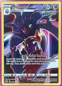 Pokémon TCG Malamar SWSH12 Silber Sturmtrainer Galerie TG06/TG30 Holo NM #2 - Bild 1 von 4