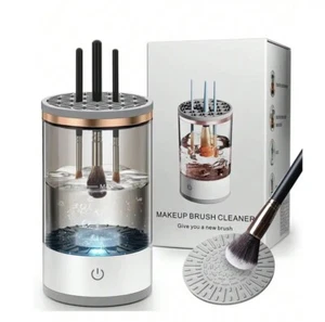 US Electric Makeup Brush Cleaner Automatic Cosmetic Brushes Cleaning Machine - Picture 1 of 11