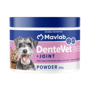 Mavlab DenteVet + Joint Powder Supplement for Dogs & Cats 250g - Picture 1 of 2