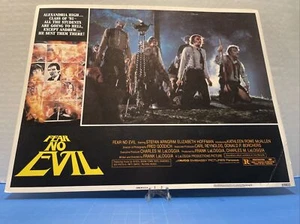 Vintage 1981 ""Fear No Evil"" Zombie-Horrorfilm ORIGINAL LOBBYKARTE - Bild 1 von 7