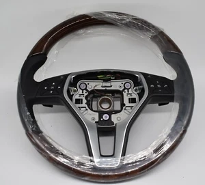 Original Mercedes w212 klasse Holzlenkrad w207 NEU a2184601518 schwarz - Picture 1 of 5