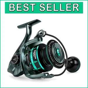 High-Speed Kapstan Elite Fishing Reel - Ultra-Smooth, 6 Stainless Steel Bearings - Picture 1 of 11