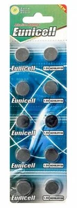 10 EUNICELL LR1130 AG10 189 L1131 389 V10GA 1.5 V BATTERY - Picture 1 of 1