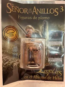Figura Señor de los Anillos Eaglemoss Señor de Anillos #3 Legolas at Helms Deep - Imagen 1 de 2