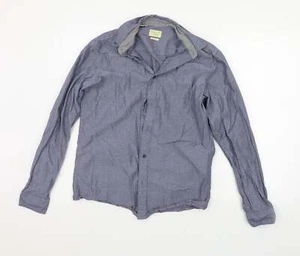 Selected Mens Blue Cotton blend Size 16 Collared - Picture 1 of 12