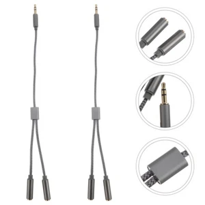 Jack Headset Adapter Kopfhörer Audio Kabel Headset Splitter Adapter - Bild 1 von 12