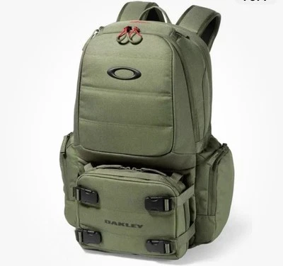 Mochila OAKLEY CHAMBER RANGE RARA Verde Elite Forças Especiais Transporte Day Pack - Imagem 1 de 4