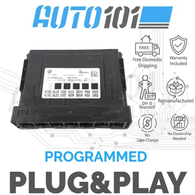 VIN Programmed 2021-2024 Chevrolet Traverse Body Control Module 13534193 GM - Image 1 of 3