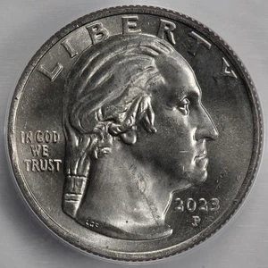 2023 ICG MS66 Clashed Dies Kanaka'ole Quarter Mint Error Rare - Bild 1 von 5